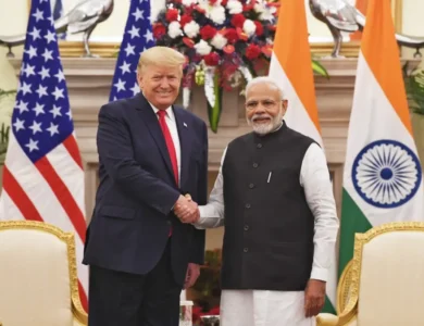 Modi And Trump Chat On The Phone