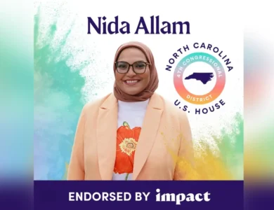 Nida Allam Announces Run For North Carolina Congressional Seat