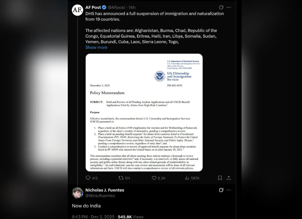 Provocateur Nick Fuentes Has More Vitriol For Indian Americans