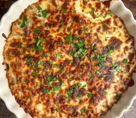 Savory French Onion Rice Pudding