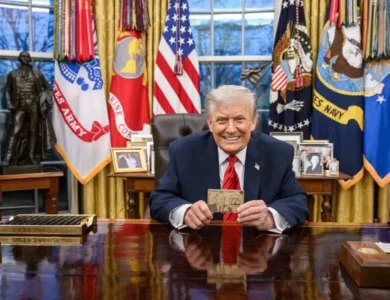 Trump Unveils $1Million Gold Card Named After Himself