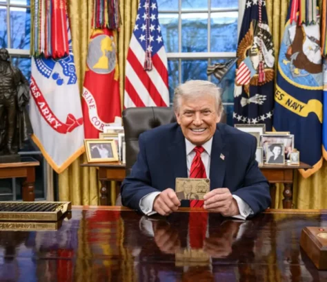 Trump Unveils $1Million Gold Card Named After Himself