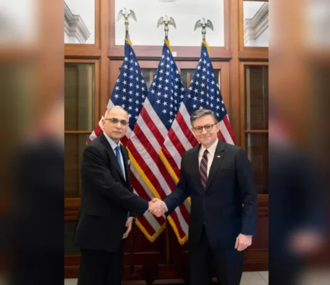 Ambassador Kwatra Meets US House Speaker Johnson