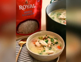 Creamy Chicken And Rice Soup