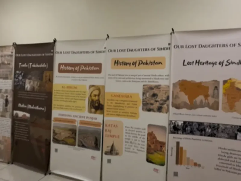 Display On Capitol Hill Spotlights Hindu Refugee Crisis In Pakistan
