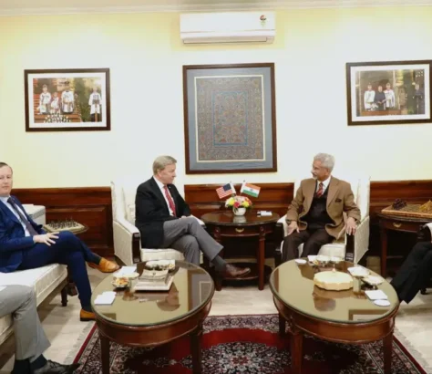 Jaishankar Hosts US Lawmakers, Talks Indo-Pacific, Ukraine