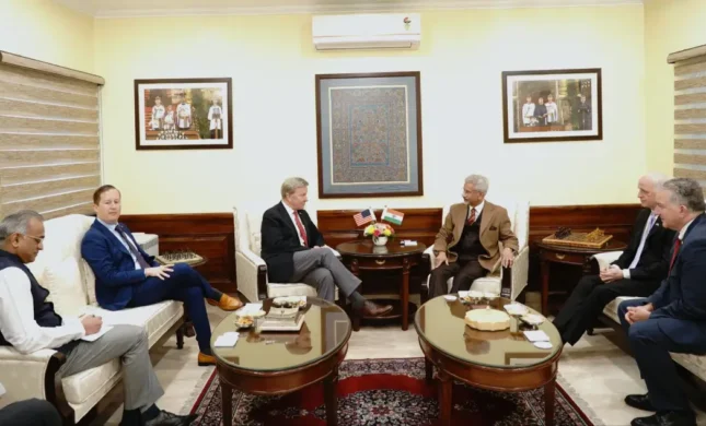 Jaishankar Hosts US Lawmakers, Talks Indo-Pacific, Ukraine