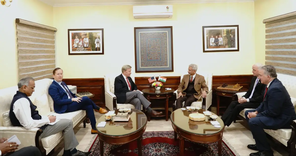 Jaishankar Hosts US Lawmakers, Talks Indo-Pacific, Ukraine