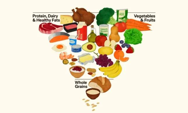 New Food Pyramid Has More Meat, Fat, Protein; Less Sugar, Alcohol