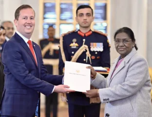 Sergio Gor Submits Credentials To President Murmu