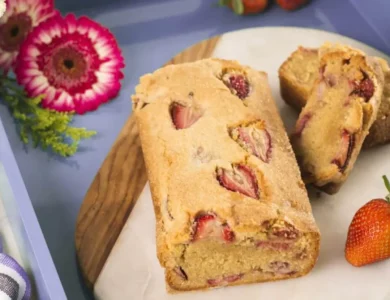 Strawberry Almond Bread