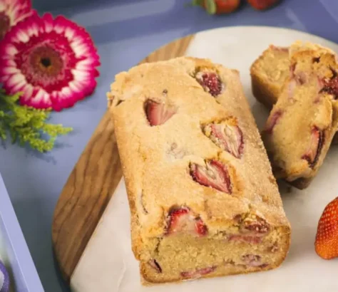 Strawberry Almond Bread