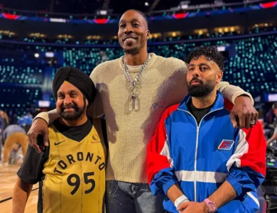 Badshah Enjoys NBA All-Star Celebrity Game In California