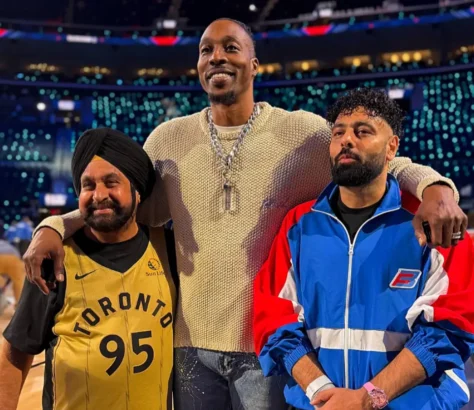 Badshah Enjoys NBA All-Star Celebrity Game In California