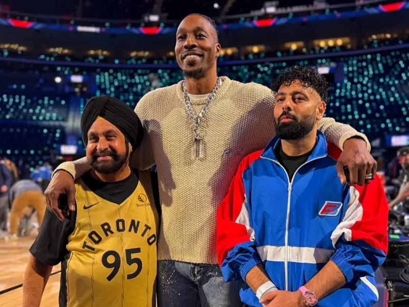 Badshah Enjoys NBA All-Star Celebrity Game In California