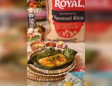 Banana Leaf Rice Parcels