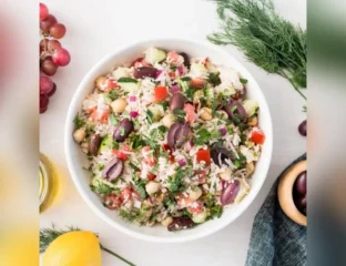 Greek Chopped Rice Salad