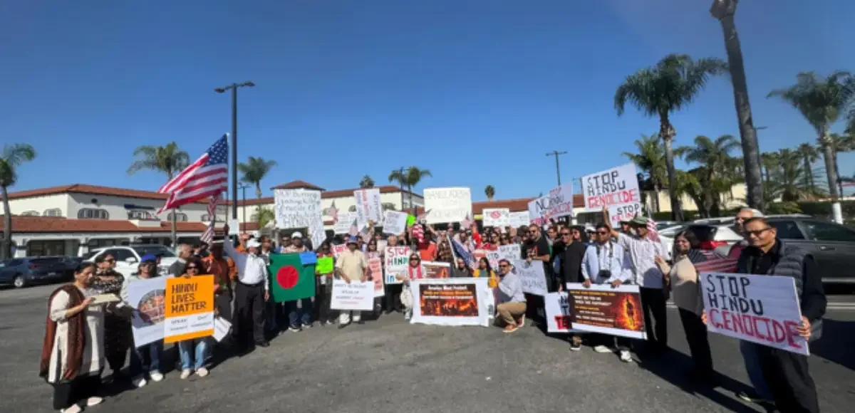 Hindu Americans Rally Nationwide Over Attacks On Minorities In Bangladesh