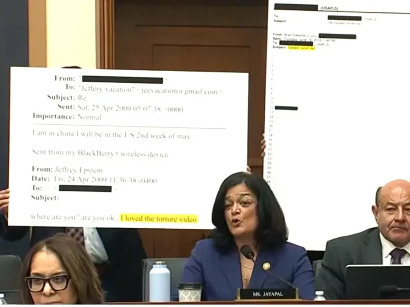 Jayapal Blasts Spying By Bondi; Bondi Sparks Outrage By Calling Rep. “That Woman”