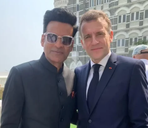 Macron Meets Bollywood Celebs During Mumbai Visit
