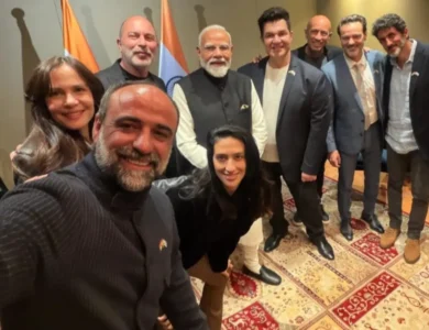 Modi Shares Viral Selfie With ‘Fauda’ Cast