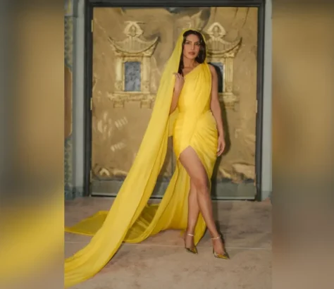 Priyanka’s Saree Look Pays Tribute To Evolution Of Indian Fashion