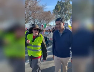 This Is My District: Ro Khanna Joins Protesters Outside Super Bowl To Denounce ICE
