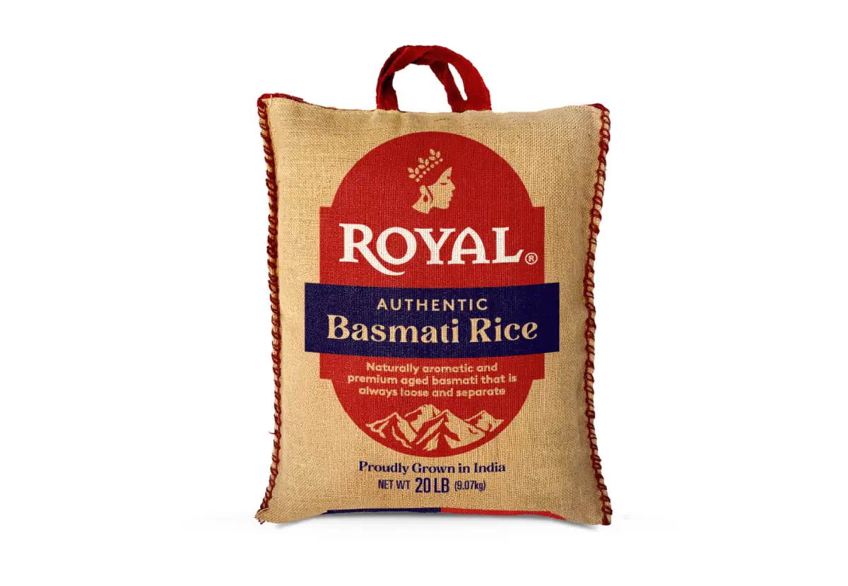 US Basmati Leader, Royal, Redesigns Its Jute Bag