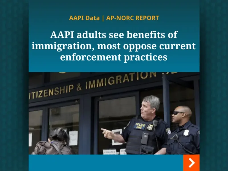 AAPI Survey Reveals Deep Disapproval Of Trump and Administration Policies