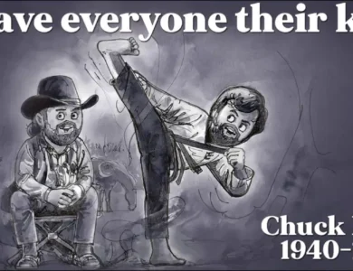 Amul Shares Doodle Honoring Actor Chuck Norris