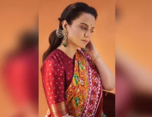 Blending Power And Elegance: Kangana Ranaut Restyles The Saree