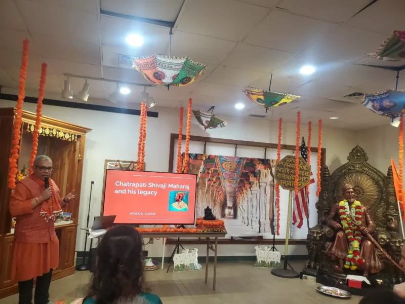 Chicago Community Groups Mark Shivaji Jayanti