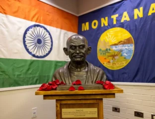 First Bust Of Mahatma Gandhi Unveiled In Montana
