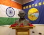 First Bust Of Mahatma Gandhi Unveiled In Montana