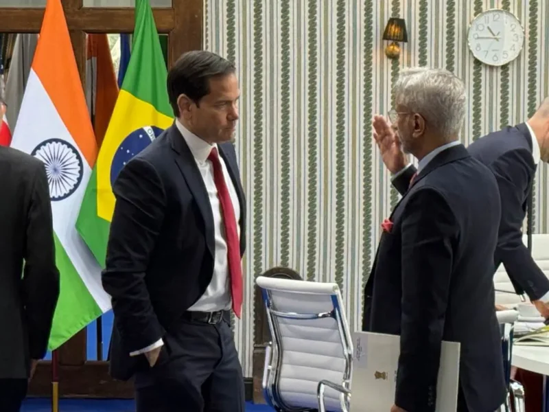 Jaishankar Meets Rubio In France