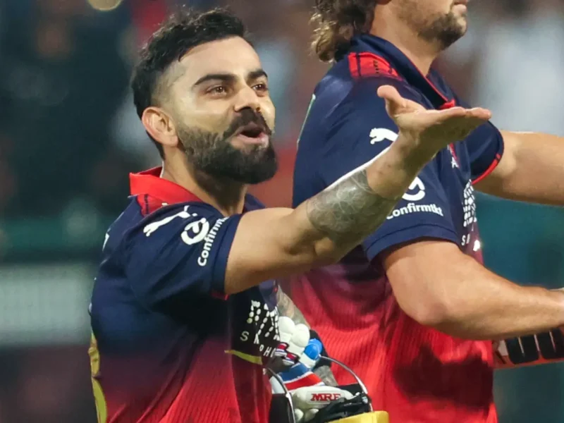 Kohli Credits Form For Winning Knock, Blows Kiss To Anushka