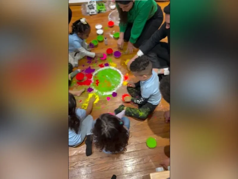 Mayor Mamdani Celebrates Holi With Toddlers, Highlights Free Child Care Rollout