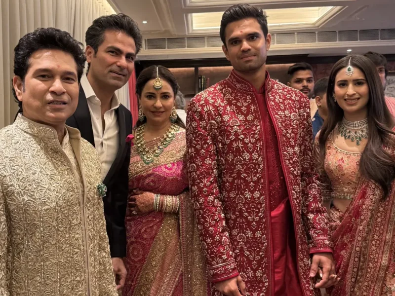 SRK, Aamir Khan, Bachchan Family Attend Arjun Tendulkar’s Wedding