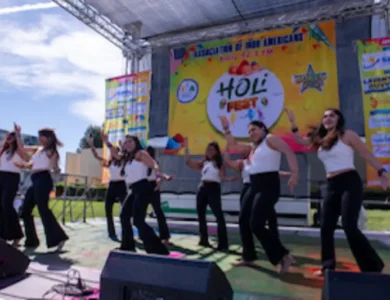 San Jose Downtown Turns Into A Vibrant Kaleidoscope Of Color On Holi