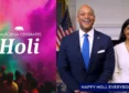 Trump, Carney, Newsom, Moore, Extend Holi Greetings