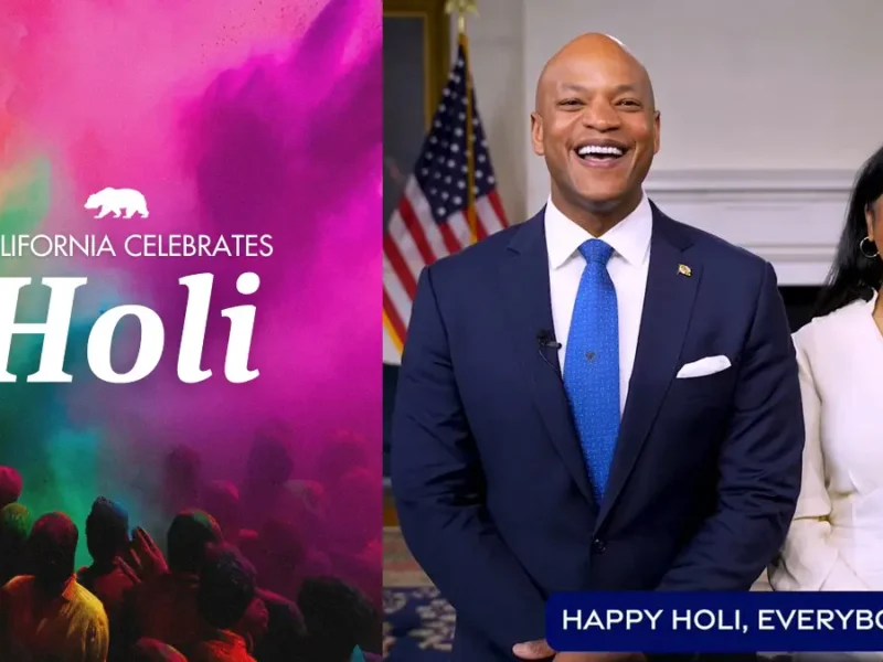 Trump, Carney, Newsom, Moore, Extend Holi Greetings