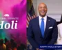 Trump, Carney, Newsom, Moore, Extend Holi Greetings