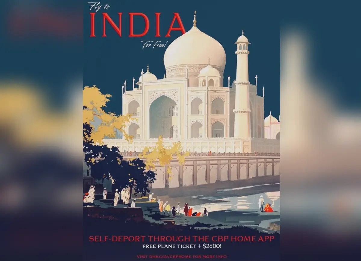 Urging Self-Deportation, US Offers Cash, Flights Images Of Taj Mahal As Incentives