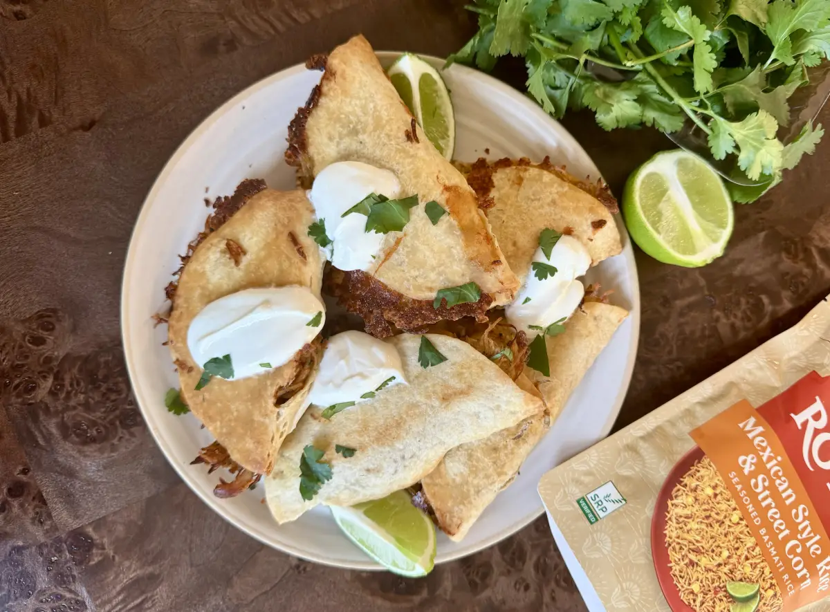 Crispy Street Corn Chicken Tacos