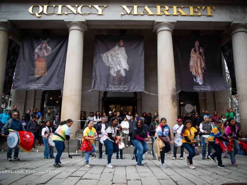 Crowds Brave Cold For Vibrant Holi Celebration In Boston