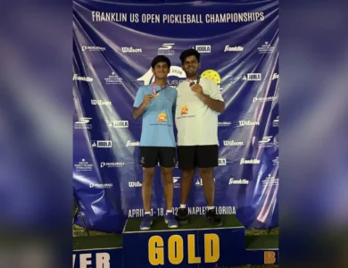 India bags gold and silver at US Open Pickleball.
