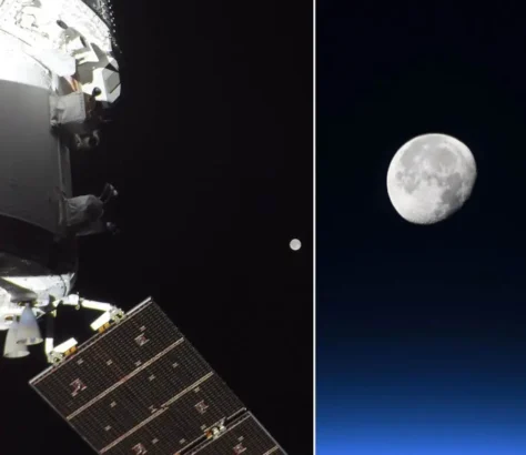 Artemis II astronauts share breathtaking space pics