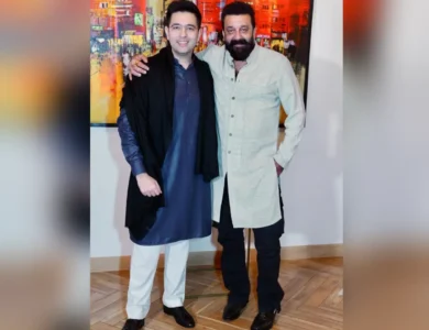 Raghav Chadha Hosts Sanjay Dutt