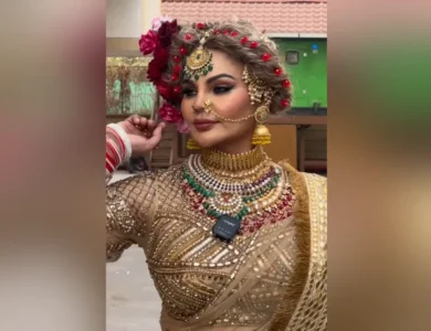 Rakhi Sawant expresses feelings for Raqesh Bapat.