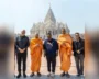 Shankar-Ehsaan-Loy Offer Prayers At Akshardham Temple In New Jersey